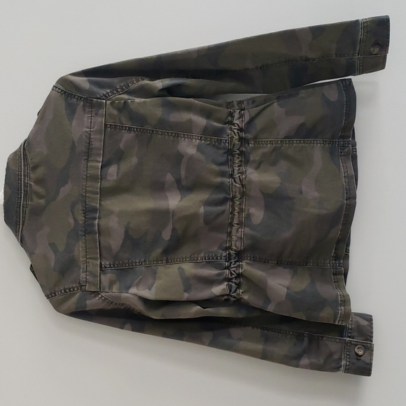 Express Camo Drawstring Utility Jacket XS - Picture 2 of 7